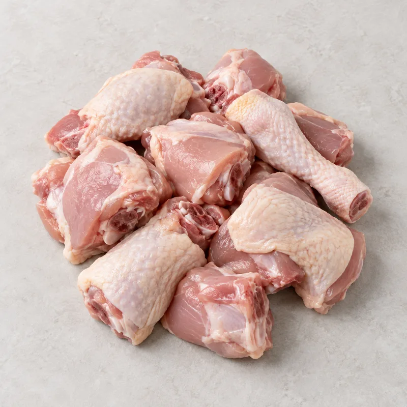 Chicken leg curry — on the bone